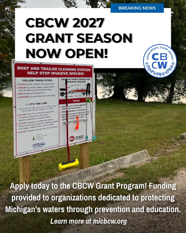 A poster announcing CBCW 2027 Grant Season Now Open!