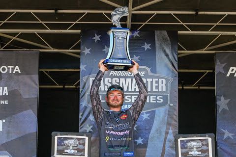 Yamaha pro angler Paul Marks won his second Bassmaster Elite trophy on South Carolina's Lake Murray on Sunday, May 10.