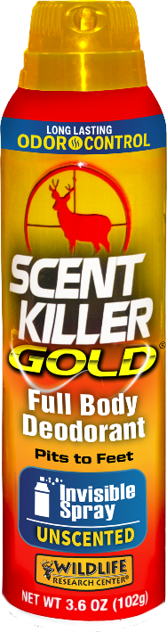 A can of scent killer gold AI-generated content may be incorrect.