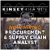 <p>Kinsey Brands Announces Opening for Procurement &amp; Supply Chain Analyst</p>