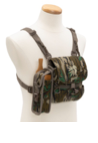 A camouflage chest bag on a mannequin Description automatically generated
