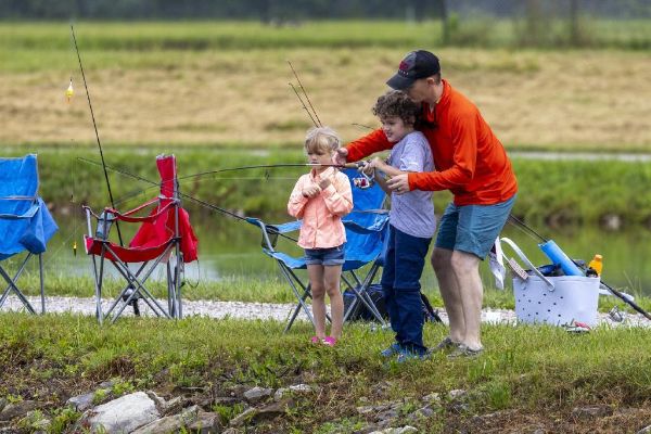 Free Fishing Weekend 2025 @Minor Clark Hatchery