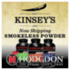 <p>Kinsey's Now Carrying Hodgdon Smokeless Powder</p>