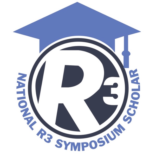A logo of a national r3 symposium AI-generated content may be incorrect.