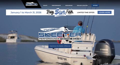 Skeeter Boats strengthens its connection with saltwater anglers through the launch of a new dedicated website, skeetersaltwater.com, along with all-new Skeeter Saltwater social media channels.