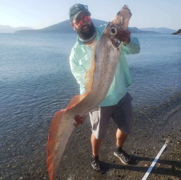 King of the salmon IG post